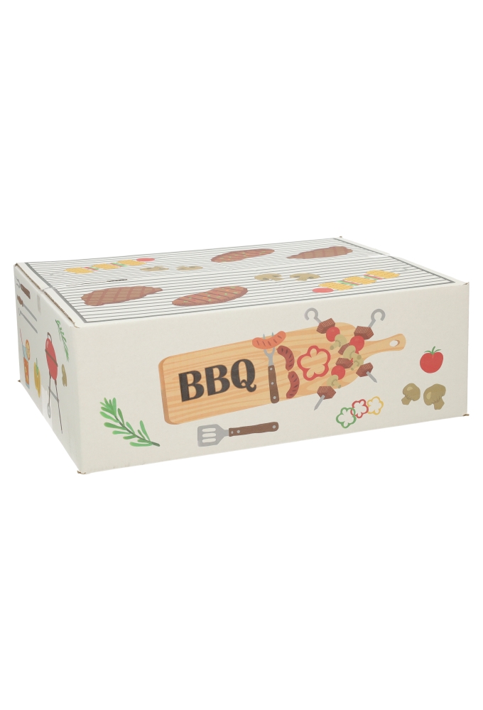 Geschenkdozen BBQ Box 39x29x13cm 15stuks
