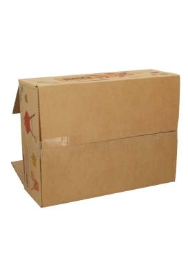 Geschenkdozen Kraft BBQ Box 39x29x13cm 15stuks Geschenkdozen Kraft BBQ Box 39x29x13cm 15stuks