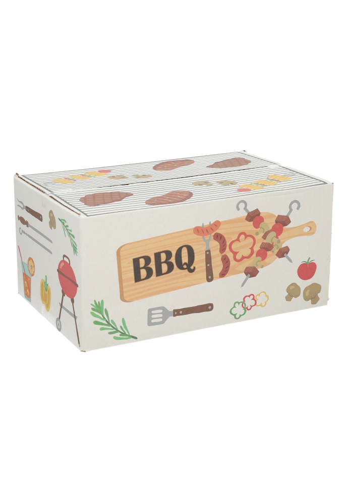 Geschenkdozen BBQ Box 31x20x14cm 30stuks