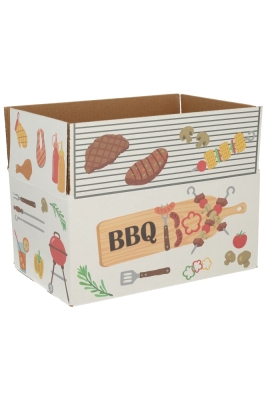 Geschenkdozen BBQ Box 31x20x14cm 30stuks Geschenkdozen BBQ Box 31x20x14cm 30stuks