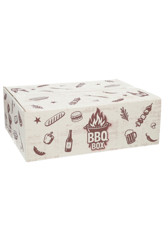 Geschenkdozen Its Barbecue Time 39x29x13cm 15stuks