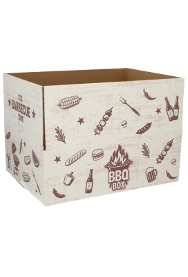 Geschenkdozen Its Barbecue Time 39x29x13cm 15stuks Geschenkdozen Its Barbecue Time 39x29x13cm 15stuks