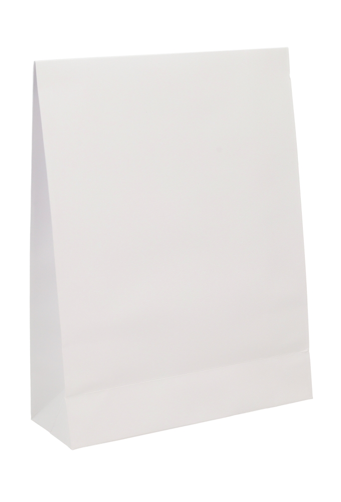 Luxe Kadozakjes Fabro Mat Wit Met Relief & Plakstrip 22x8x29cm 10stuks