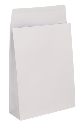 Luxe Kadozakjes Fabro Mat Wit Met Relief & Plakstrip 22x8x29cm 10stuks Luxe Kadozakjes Fabro Mat Wit Met Relief & Plakstrip 22x8x29cm 10stuks
