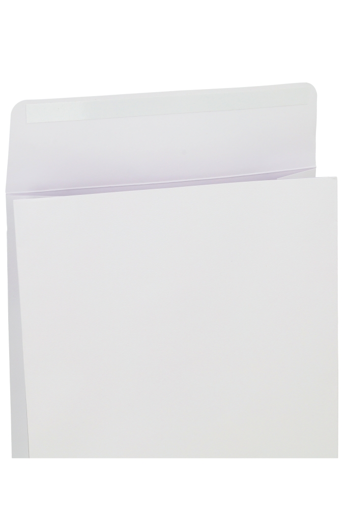 Luxe Kadozakjes Fabro Mat Wit Met Relief & Plakstrip 22x8x29cm 10stuks