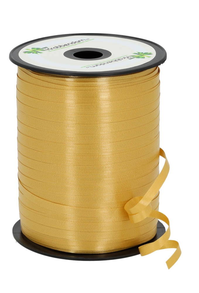 Krullint Goud 5mm x 500 meter