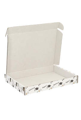 Brievenbusdoos Geslaagd A5 22x16x2.8cm 10stuks Brievenbusdoos Geslaagd A5 22x16x2.8cm 10stuks
