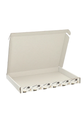 Brievenbusdoos Geslaagd A4 31x22x2.8cm 10stuks Brievenbusdoos Geslaagd A4 31x22x2.8cm 10stuks