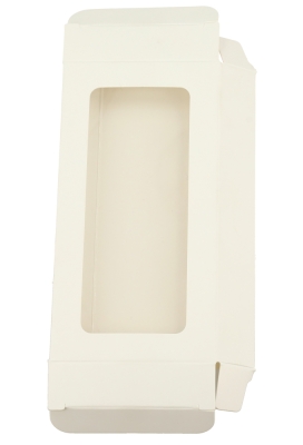 Cadeaudoosjes Jura Wit met Venster 13.8cmx7x2.1cm 25stuks Cadeaudoosjes Jura Wit met Venster 13.8cmx7x2.1cm 25stuks
