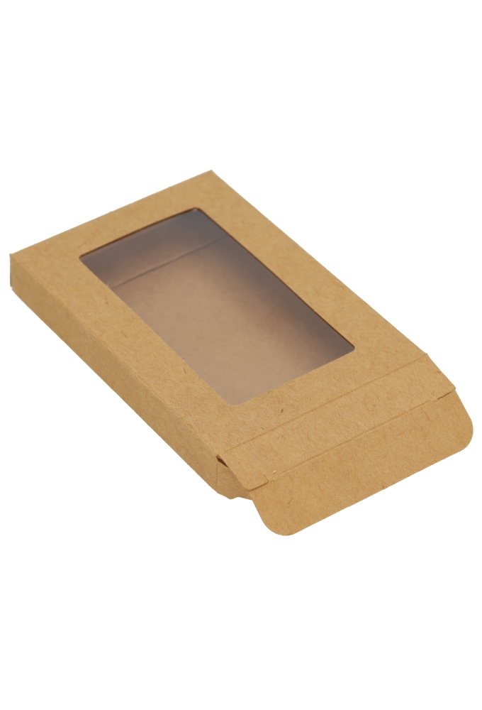 Cadeaudoosjes Jura Kraft Met Venster 10.3x7x1.4cm 25stuks