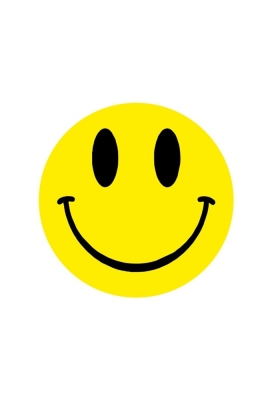 Etiketten Smiley 4.6cm 250stuks Etiketten Smiley 4.6cm 250stuks