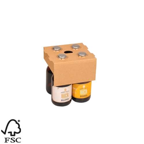 Bierverpakking Kraft Topclusters 4 Dikbuik Flesjes Bier 40stuks Bierverpakking Kraft Topclusters 4 Dikbuik Flesjes Bier 40stuks