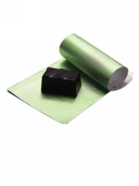 Aluminium Inpak Vellen Voor Bonbons Groen 7x11cm 200stuks