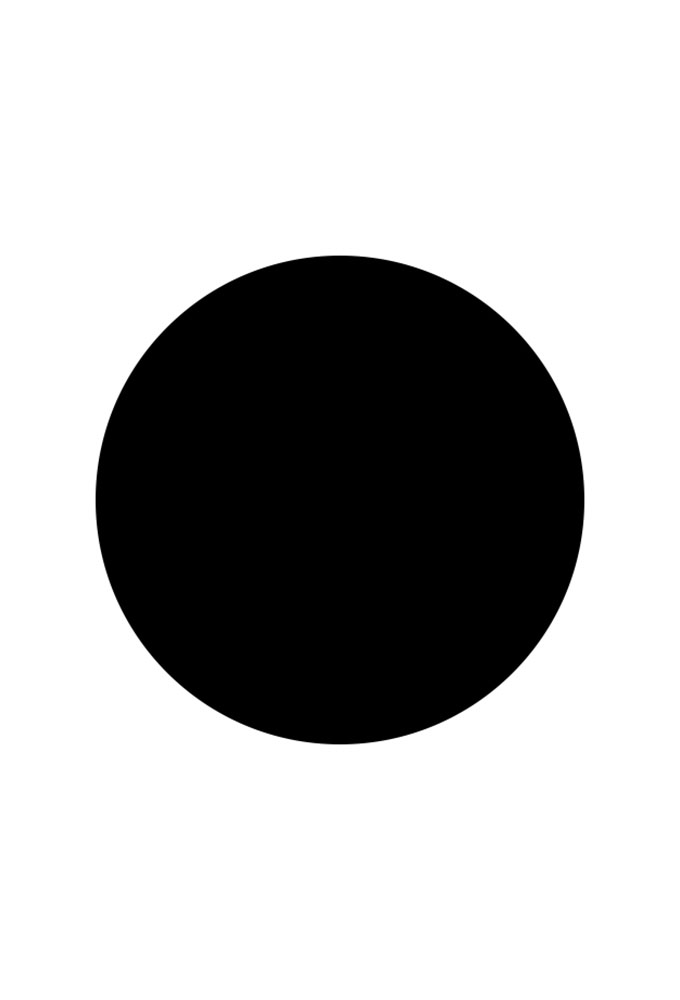 Krijt Etiketten Krijt Zwart Rond 3.5mm 1000stuks