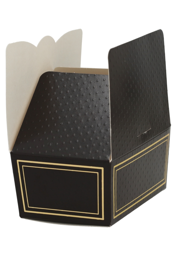 Bonbondoosjes Bellezza Chocolade Folie Goud 250gr 11.5x7.5x5cm 10st