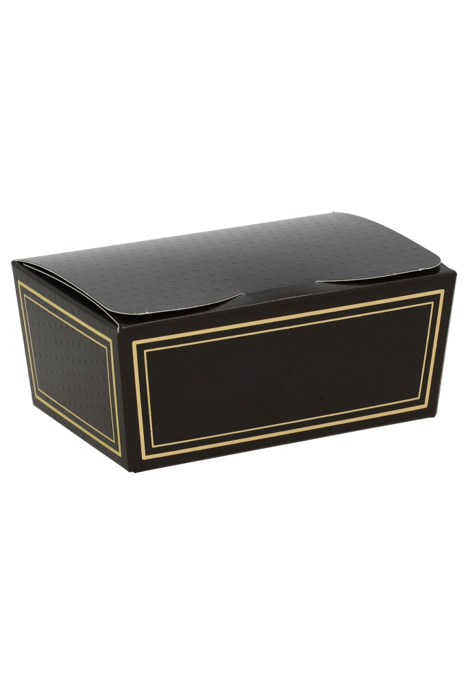 Bonbondoosjes Bellezza Chocolade & Folie Goud 500gr 12.5x8x5.5cm 10st Bonbondoosjes Bellezza Chocolade & Folie Goud 500gr 12.5x8x5.5cm 10st