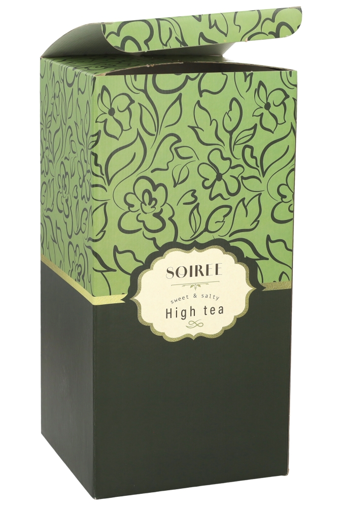 Geschenkdozen Soiree High Thea 18x18x36cm 25stuks