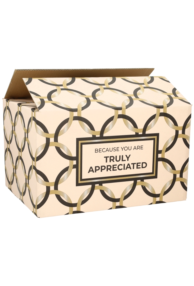 Geschenkdozen Style Deluxe Creme 39x29x12.6cm 15stuks