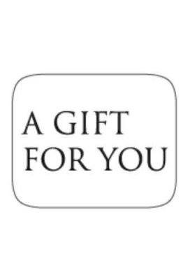 Etiketten Everyday A Gift For You Wit & Zwart 3.7x3.9cm 500stuks