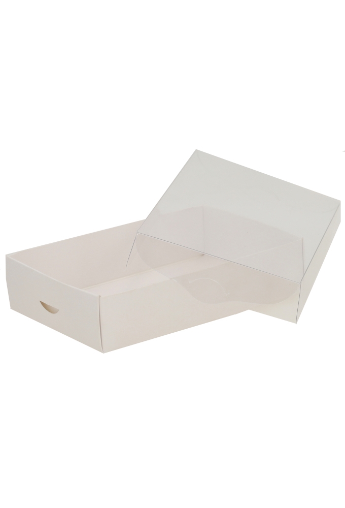 Geschenkdoosjes & Klep Venster Wit Grivola 15x10x3.5cm 10stuks