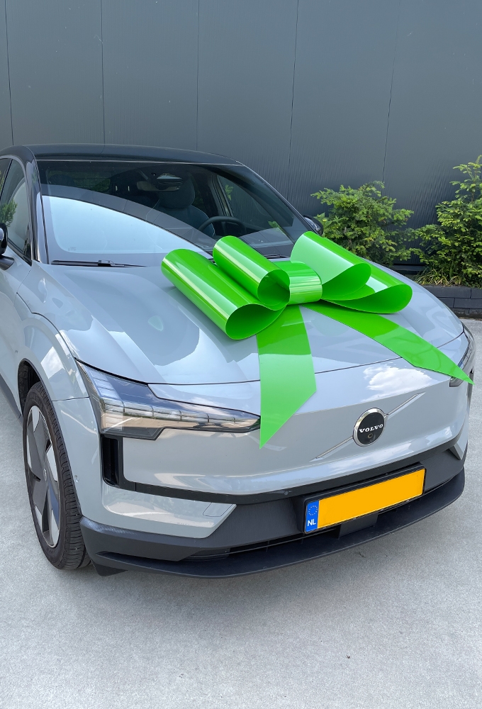 Megastrik Autostrik Toronto Groen 86x103cm