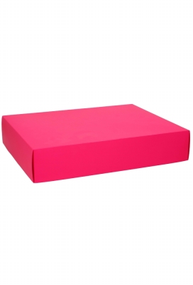 Geschenkdoos Gaby Fuchsia Mat 25x20x5cm 50stuks