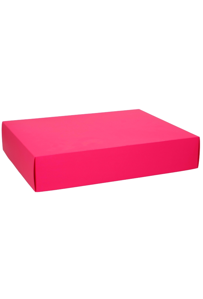Geschenkdoos Gaby Fuchsia Mat 25x20x5cm 50stuks