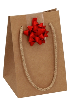 Kadotasjes Naturel Shopperboxje 11x11x17cm 10 stuks Kadotasjes Naturel Shopperboxje 11x11x17cm 10 stuks