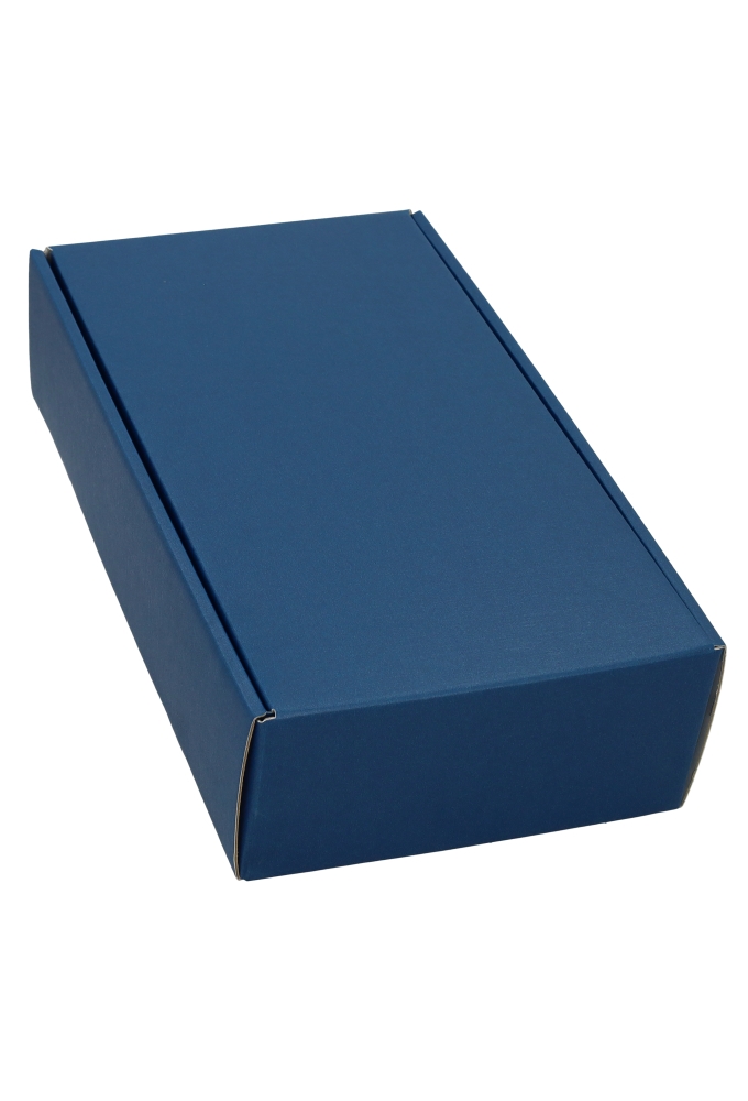 Luxe Wijndozen Ferro Blauw voor 2 fles 34x18.5x9cm 30stuks