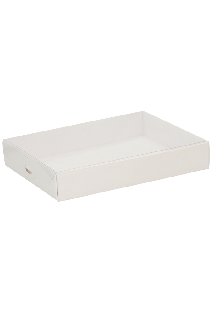 Geschenkdoosjes & Klep Venster Wit Grivola 20x15x3.5cm 10stuks