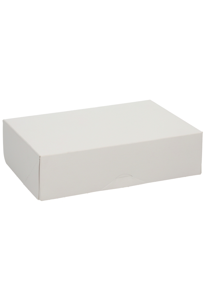 Geschenkdoos Cateringdoos Lino Wit 22x16x6cm 10stuks