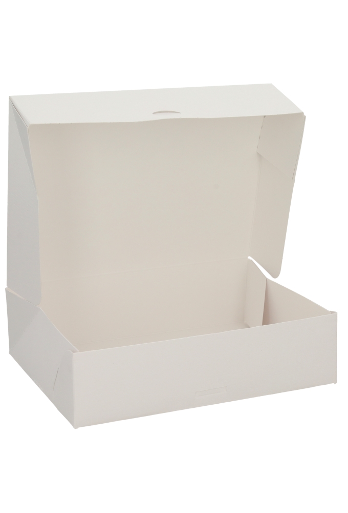 Geschenkdoos Cateringdoos Lino Wit 22x16x6cm 10stuks