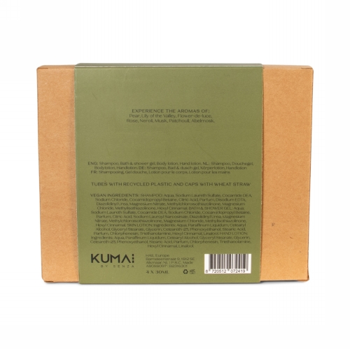 Kumai Be Mellow Reissetje 4x30ml 3.8x2.3x9.5cm 1stuks