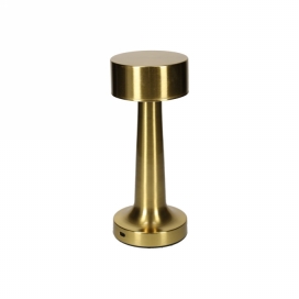 Jens Living Led Touch Lamp Goud 8.8x8.8x21.8cm 1stuks Jens Living Led Touch Lamp Goud 8.8x8.8x21.8cm 1stuks