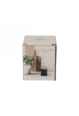 Jens Living Spiraalsnijder 8.5x8.5x9.5cm 1stuks Jens Living Spiraalsnijder 8.5x8.5x9.5cm 1stuks