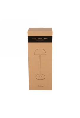 Jens Living Led Tafellamp Zwart 11x11x28.5cm 1stuks Jens Living Led Tafellamp Zwart 11x11x28.5cm 1stuks