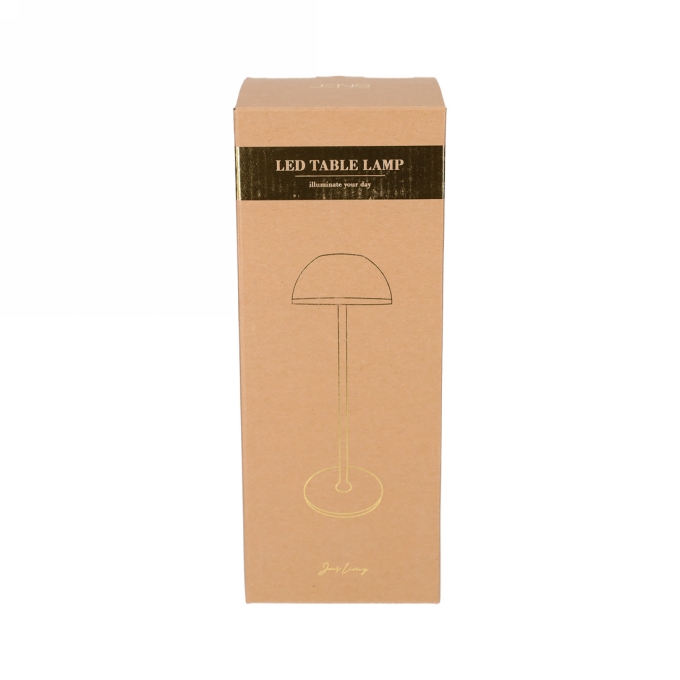 Jens Living Led Tafellamp Beige 11x11x28.5cm 1stuks