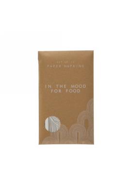 Jens Living Mood For Food Servetten set van 12stuks 10x20x0.1cm 1stuks Jens Living Mood For Food Servetten set van 12stuks 10x20x0.1cm 1stuks