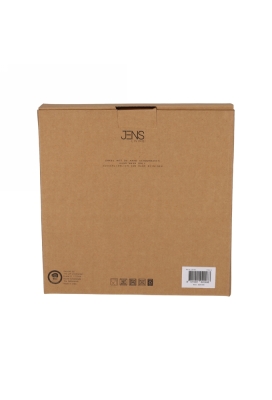 Jens Living Mango Etagere Naturel 25x25x19cm 1stuks Jens Living Mango Etagere Naturel 25x25x19cm 1stuks