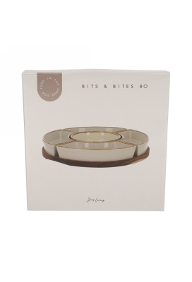 Jens Living Bits & Bites Bo Xl Beige 30x30x4.7cm 1stuks Jens Living Bits & Bites Bo Xl Beige 30x30x4.7cm 1stuks