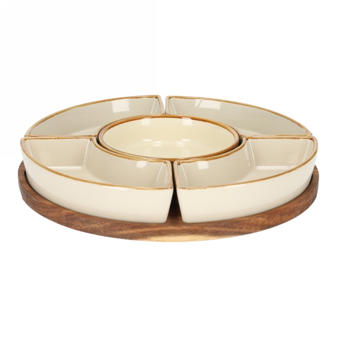 Jens Living Bits & Bites Bo Xl Beige 30x30x4.7cm 1stuks Jens Living Bits & Bites Bo Xl Beige 30x30x4.7cm 1stuks