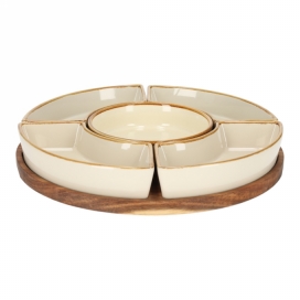 Jens Living Bits & Bites Bo Xl Beige 30x30x4.7cm 1stuks Jens Living Bits & Bites Bo Xl Beige 30x30x4.7cm 1stuks