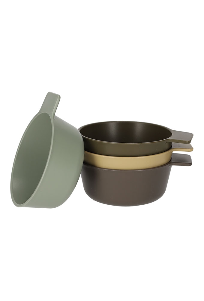 Norlander Outdoor Kommen set van 4stuks 13x11x4.5cm 1stuks