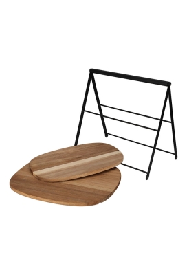 Jens Living Opvouwbare Etagere Linn 28x24.5x25.6cm 1stuks Jens Living Opvouwbare Etagere Linn 28x24.5x25.6cm 1stuks