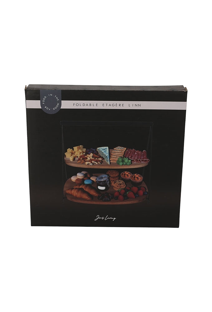 Jens Living Opvouwbare Etagere Linn 28x24.5x25.6cm 1stuks