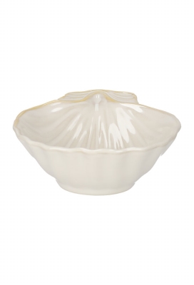 Jens Living Kom Schelp 11.7x11.8x5cm 1stuks Jens Living Kom Schelp 11.7x11.8x5cm 1stuks
