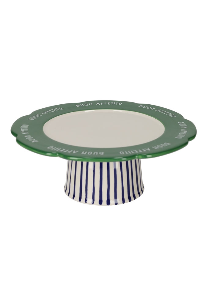 Jens Living Buon Appetito Serveerplateau Groen 26.5x26.5x11cm 1stuks Jens Living Buon Appetito Serveerplateau Groen 26.5x26.5x11cm 1stuks