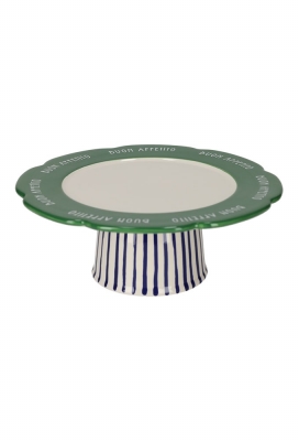 Jens Living Buon Appetito Serveerplateau Groen 26.5x26.5x11cm 1stuks Jens Living Buon Appetito Serveerplateau Groen 26.5x26.5x11cm 1stuks