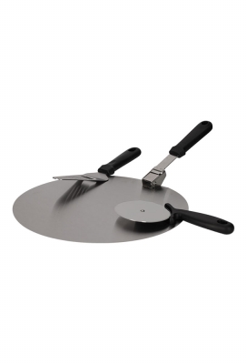Jens Living Pizza Set 30.5x30.5x7.5cm 1stuks Jens Living Pizza Set 30.5x30.5x7.5cm 1stuks