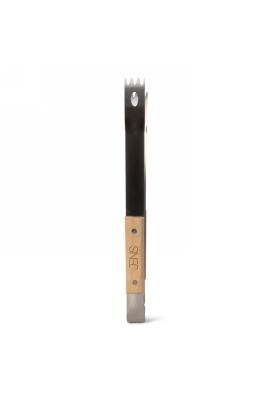 Jens Living Bbq Tang Woody 35.5x5.5x2.5cm 1stuks Jens Living Bbq Tang Woody 35.5x5.5x2.5cm 1stuks